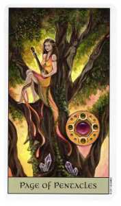 Page-of-Pentacles-from-The-Crystal-Visions-Tarot-by-Jennifer-Galasso