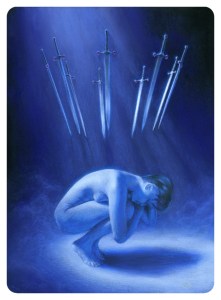 Nine_of_Swords_Shawn_Kawa_tarot_art_painting_pastel_blue_nude_1