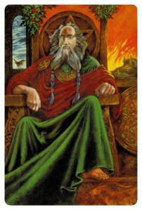 Druidcraft Tarot King of Pentacles