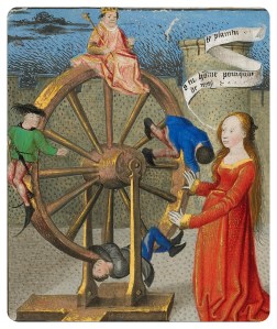 Coëtivy_Master_(Henri_de_Vulcop-)_(French,_active_about_1450_-_1485)_-_Philosophy_Consoling_Boethius_and_Fortune_Turning_the_Wheel_-_Google_Art_Project