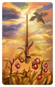 Green Witch Tarot Art