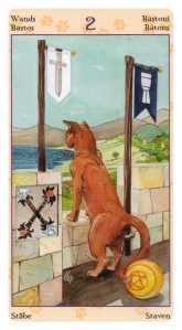 pagan-cats-2-if-wands-4-of-cups-knight-s-of-wands