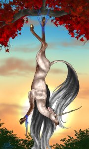 tarot_unicornis_xii___the_hanged_man_by_the13thblackcat-d8u7xvd