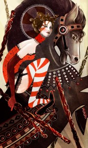 Amanda Palmer Six of Wands