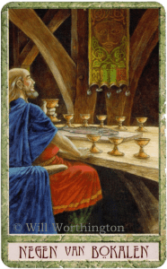 Druidcraft Tarot Nine of Cups Will Worthington